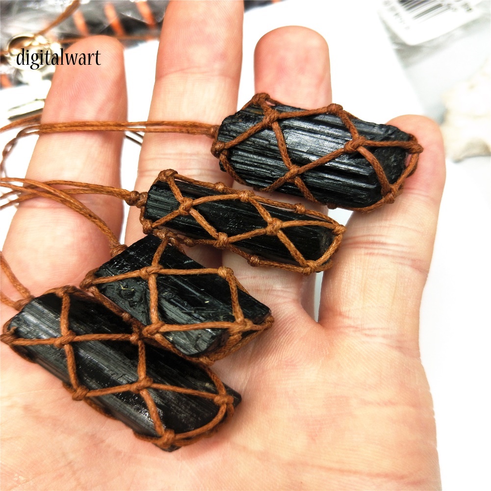 Kỹ Thuật Số| Vòng cổ Mặt Đá Tourmaline Nhân Tạo Thời Trang Cho Nữ