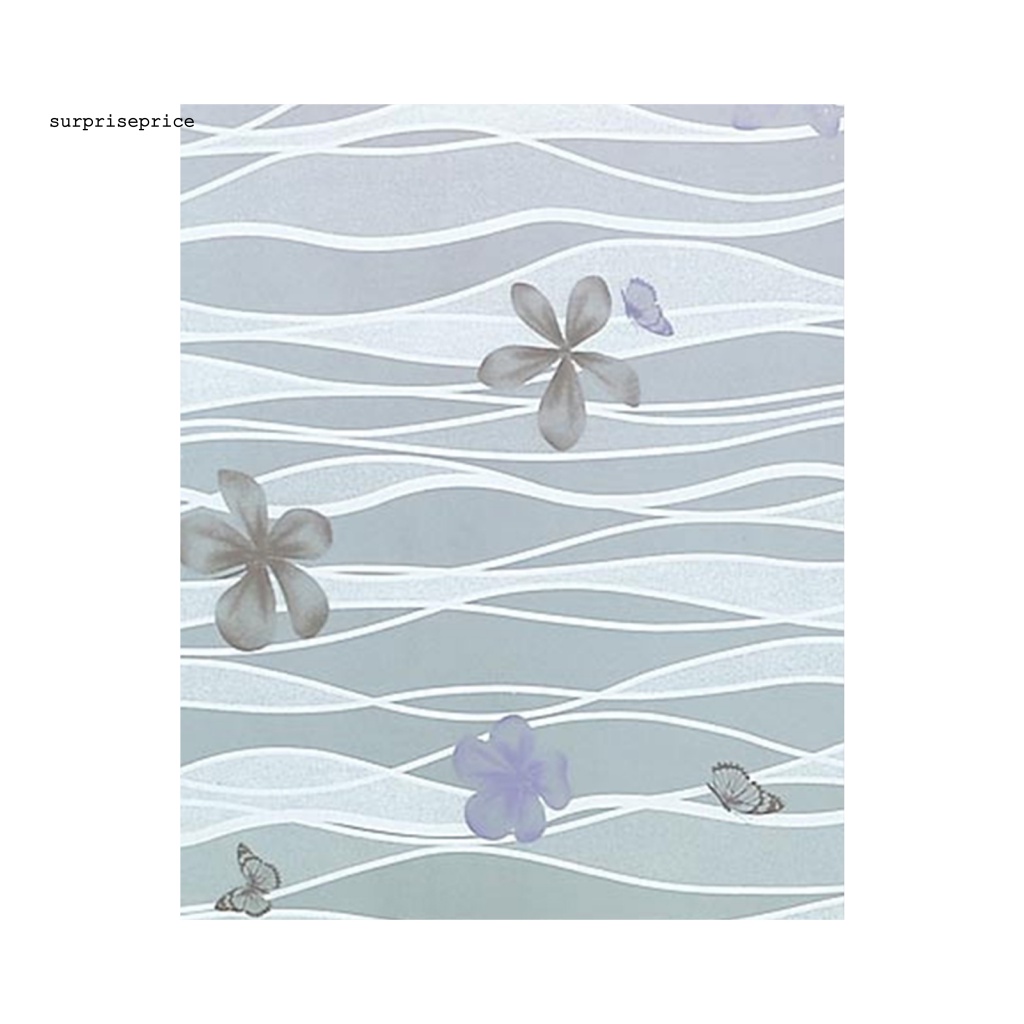 Miếng Dán Cửa Kính Bằng PVC Chống Nước Dùng Trang Trí Nhà