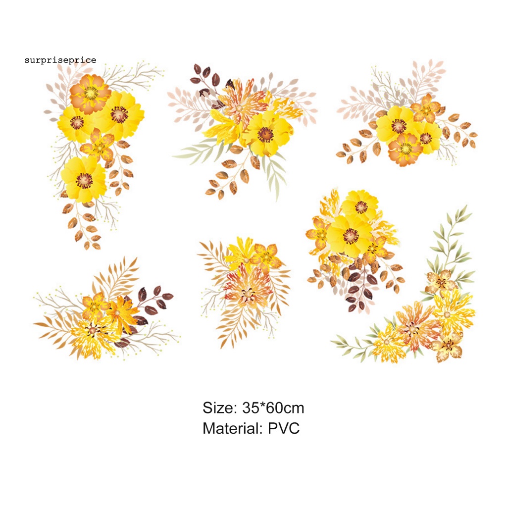 Decal dán tường Tự Dính Bằng PVC Chống Biến Dạng Có Thể Tháo Gỡ