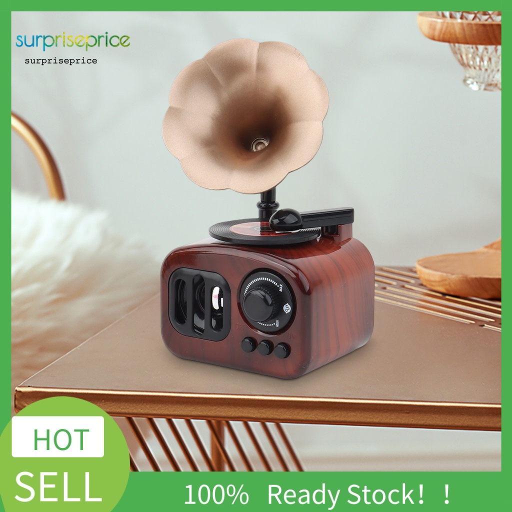 Hộp Nhạc Lên Dây Cót Hình Máy Hát Cổ Điển