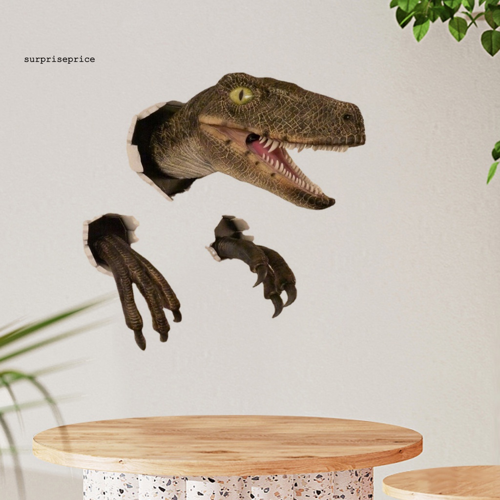 Spa 1 Bộ Tượng Trang Trí Hình Móng Vuốt Khủng Long Sống Động Đáng Sợ