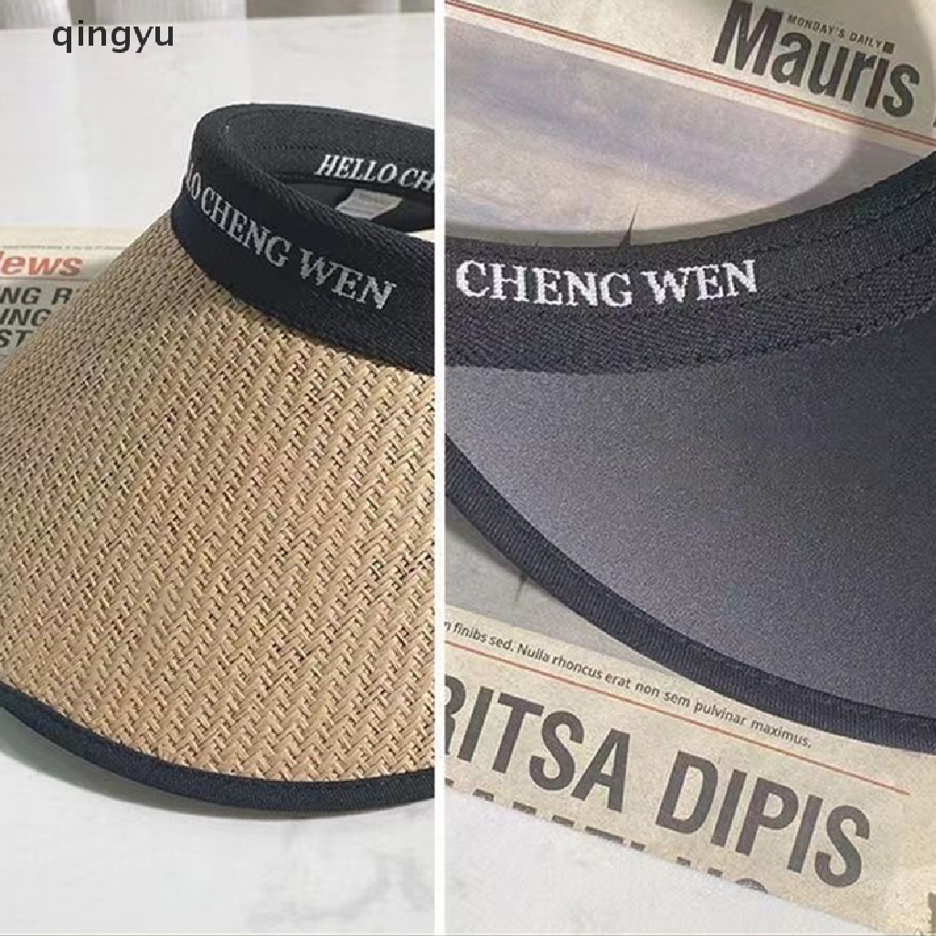 1 Nón Cối Rộng Vành Chống Tia UV Thời Trang Đi Biển Mùa Hè Mới Cho Nữ