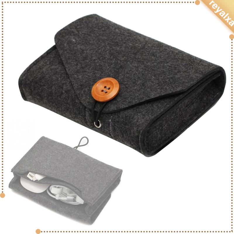 Túi Đựng Phụ Kiện Điện Tử [Reyalxa] Cho Ổ Cứng Cáp Tai Nghe