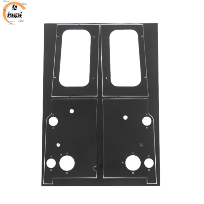 Tấm Kim Loại Inox Chống Trầy Trang Trí Đuôi Xe Hơi Trx4 Land Rover Defender