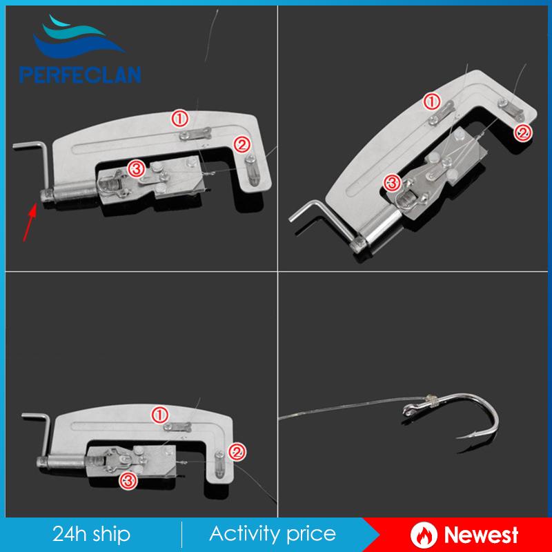 Máy Thắt Nút Lưỡi Câu Cá Bán Tự Động Bằng Thép Không Gỉ