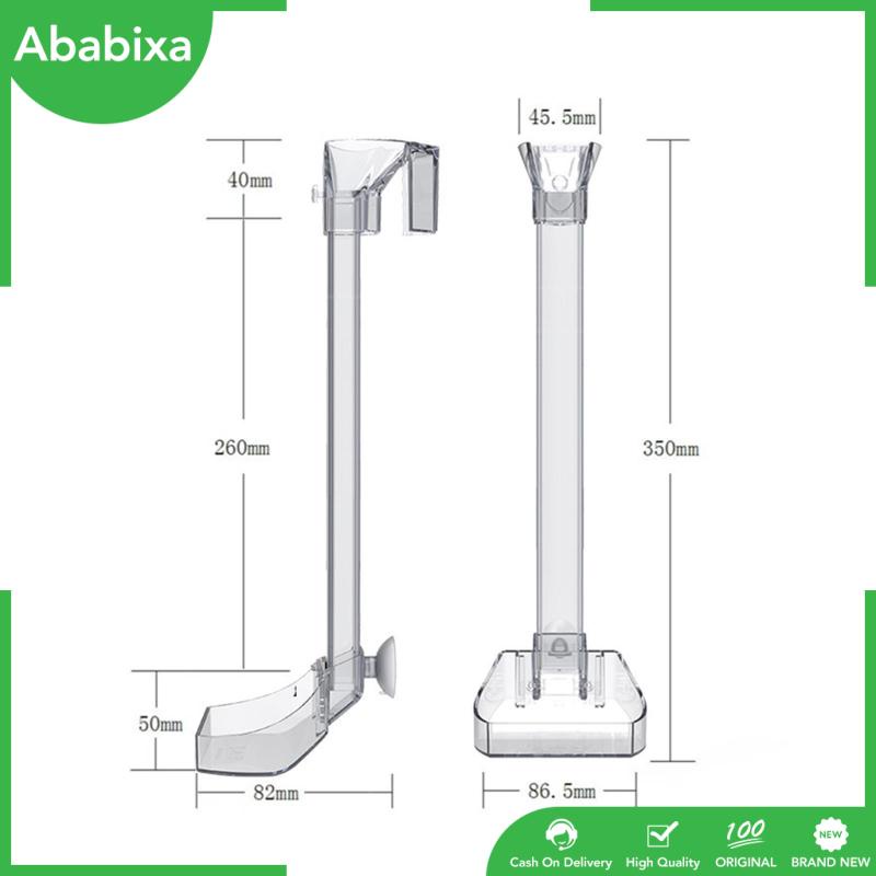 Bộ Bát Đựng Thức Ăn Cho Cá Ăn Trong Suốt Kèm Đế Hút Chân Không