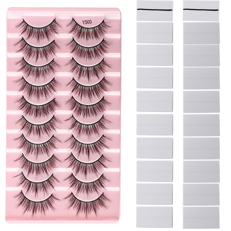 Set 10 Cặp Lông Mi Giả Trang Điểm Tự Nhiên YOUYO