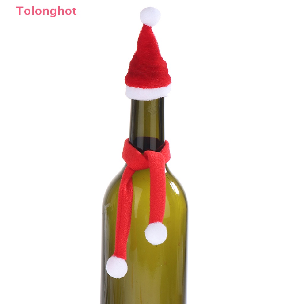 1 Set Mũ Ông Già Noel Mini Trang Trí Cho Búp Bê