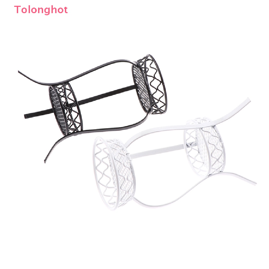 Giá Đỡ Chậu Hoa Mini Bằng Sắt Tỉ Lệ 1: 12 Dùng Trang Trí Nhà Búp Bê