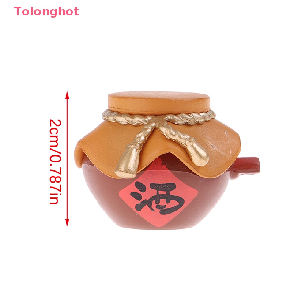 1 Mô Hình Chai Rượu Vang Truyền Thống Trung Hoa Thu Nhỏ 1: 12 Dùng Trang Trí Nhà Búp Bê / Tiểu Cảnh