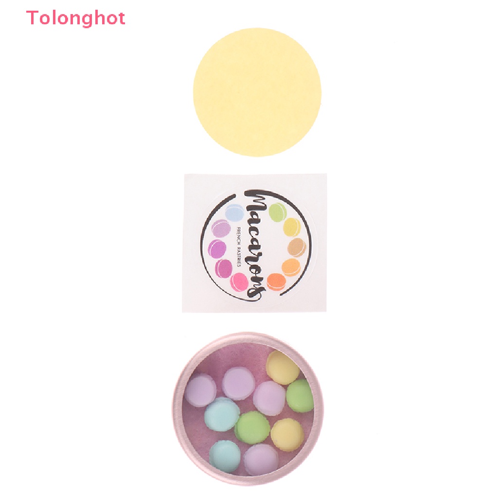 Mô Hình Hộp Đựng Bánh Macaron Tỉ Lệ 1: 12 Trang Trí Nhà Búp Bê