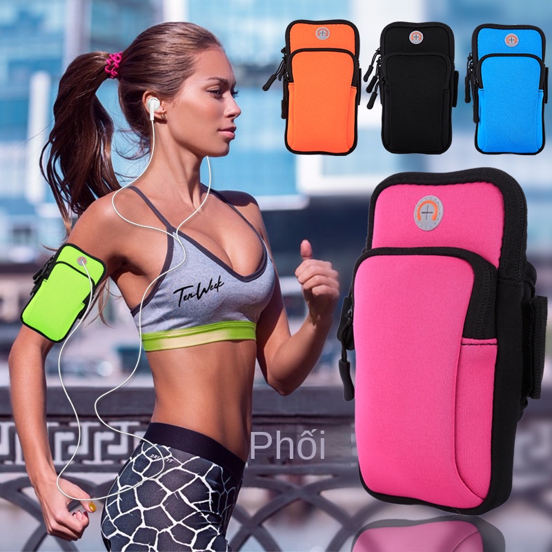 Túi Đựng Điện Thoại Đeo Cánh Tay Tiện Dụng Khi Tập Thể Thao