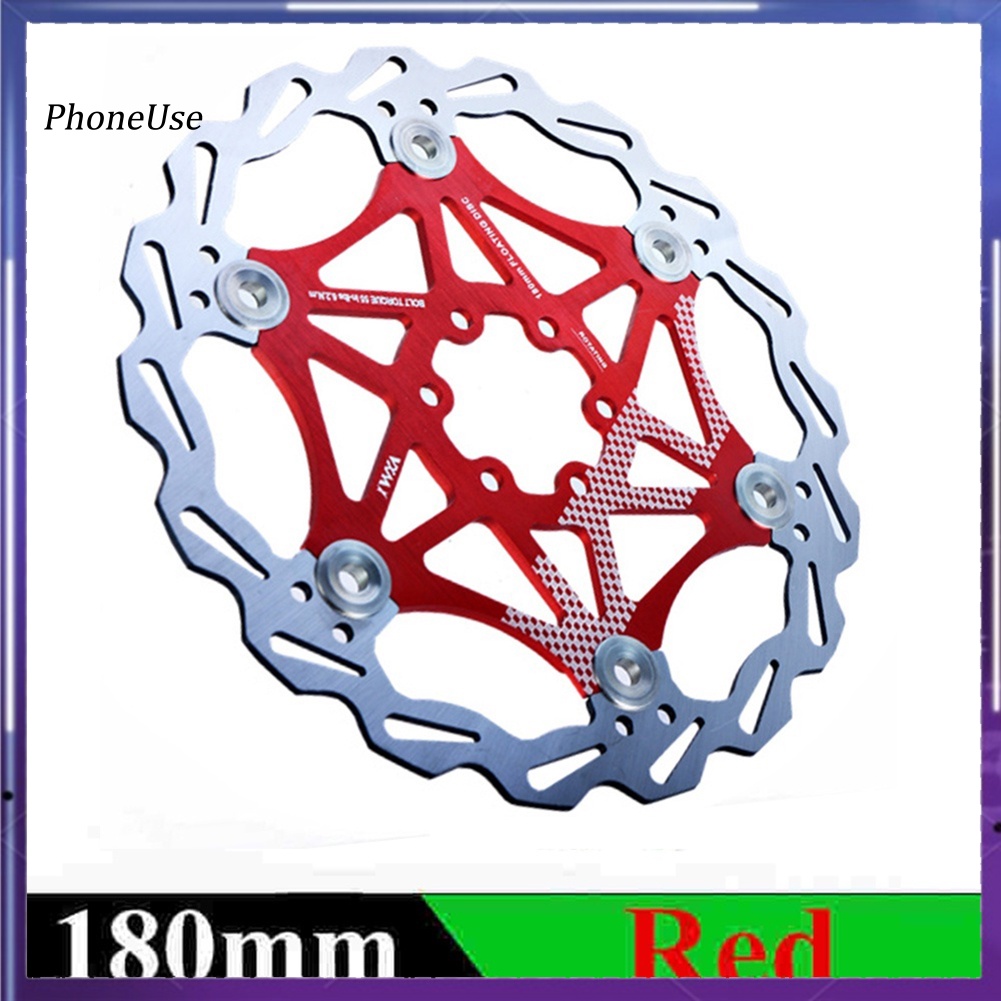 Đĩa Phanh Xe Đạp Leo Núi 160 / 180 / 203mm Bằng Kim Loại PU