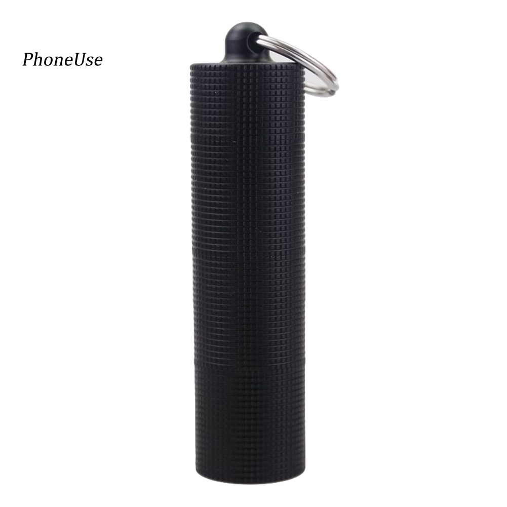Hộp Đựng Thuốc Mini 3 Ngăn Bằng Da PU Chống Nước Tiện Dụng