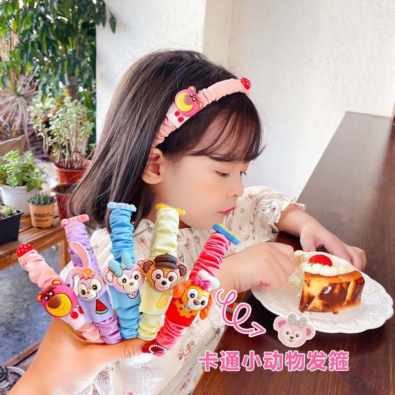 Băng Đô Cài Tóc Xếp Ly Đa Năng Phong Cách Hàn Quốc Dễ Thương