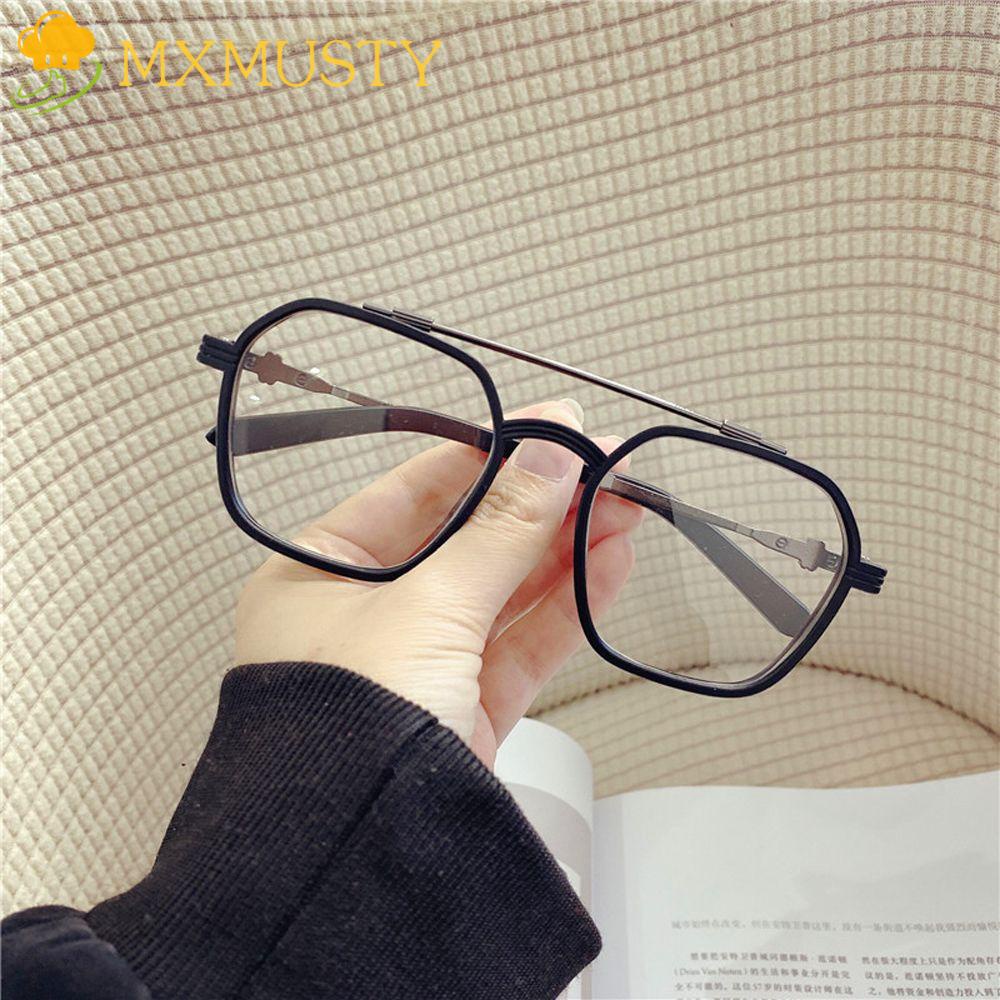 Mắt Kính Gọng Lớn Trong Suốt Thiết Kế Đơn Giản Dễ Phối Đồ Thời Trang Cho Nữ