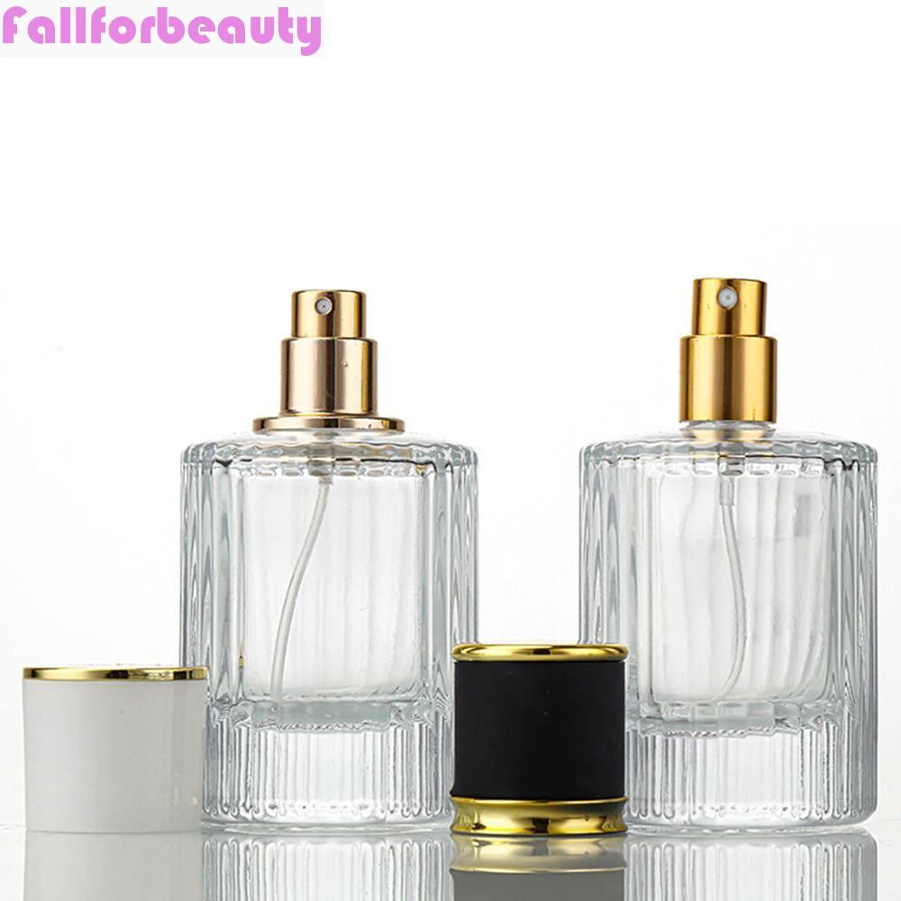 Fallforbeauty Bình Xịt Nước Hoa Rỗng Hình Tròn Sang Trọng