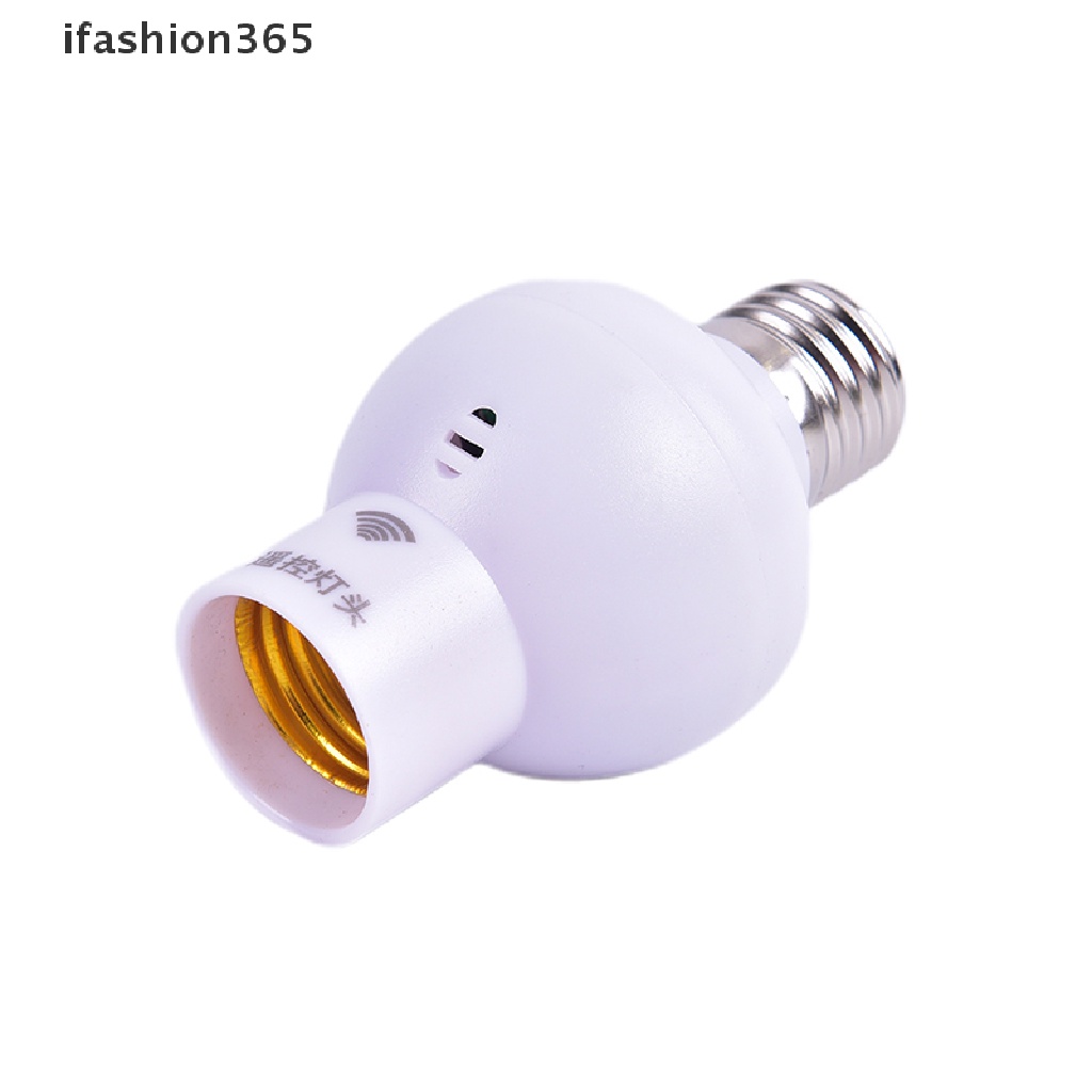 Chuôi Bóng Đèn E27 Không Dây Cảm Biến Âm Thanh Điều Khiển Từ Xa Thời Trang ifashion365