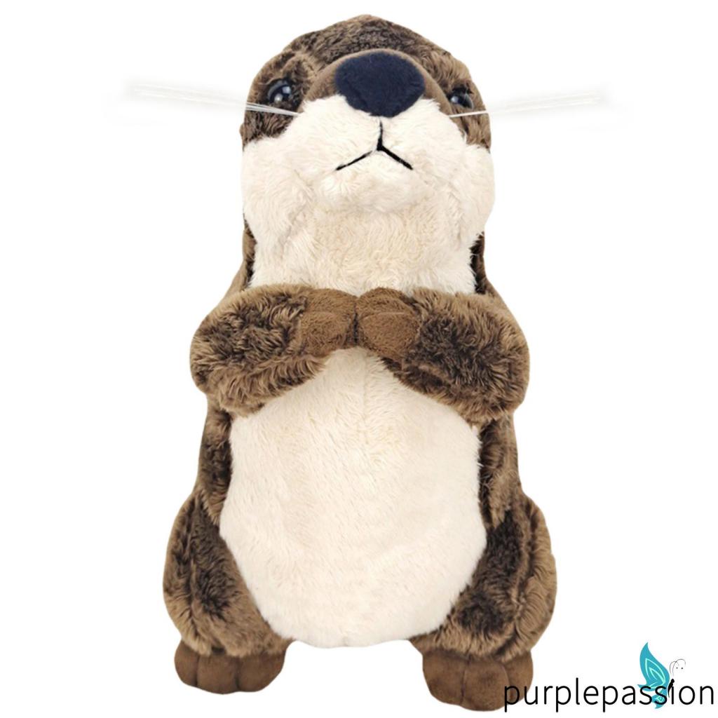 Đồ chơi nhồi bông Hình Cá Ngựa Otter Hoạt Hình Dễ Thương Cho Người Lớn Và Trẻ Em