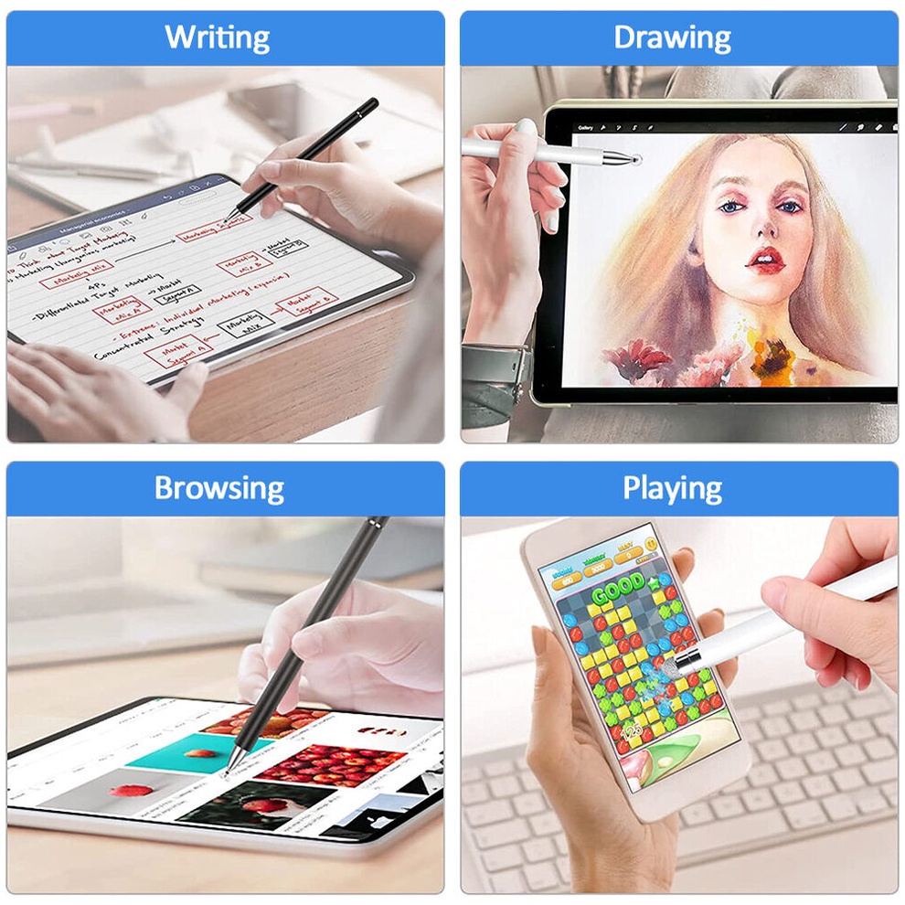 Bút Cảm Ứng Thông Minh Cho iPad 9 / 7 / 8 / 6 / mini 6 / 5 / Pro 11 & 12.9 '' / air 3rd / 4 / 5th 9.7 Gen9 10.2 10th 10.9 "