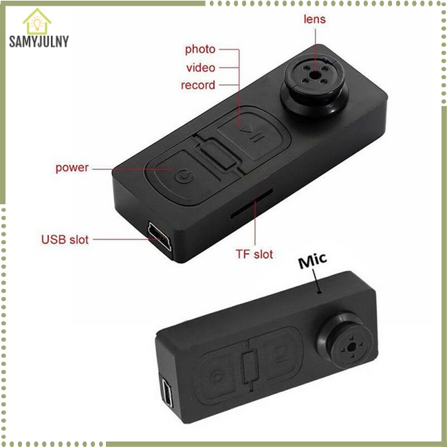 Máy Quay Phim Không Dây Mini Hd 960p Có Nút Bấm