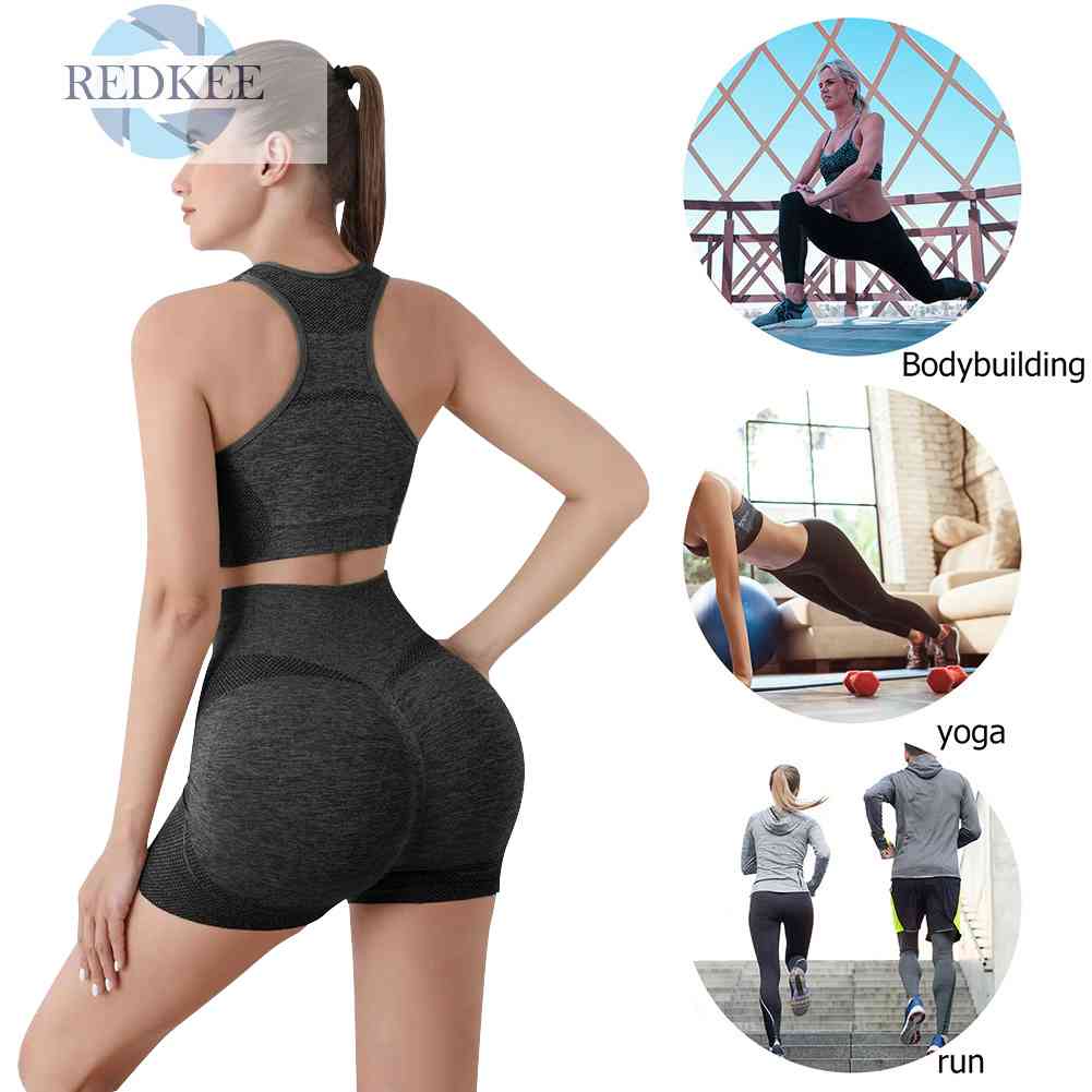 Bộ Đồ Thể Thao Không Đường May Co Giãn Thời Trang Cho Nữ