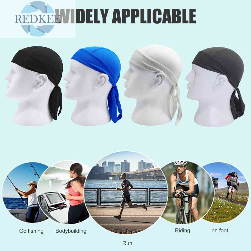 Mũ Trùm Đầu Thoáng Khí Mau Khô Màu Sắc Đơn Giản