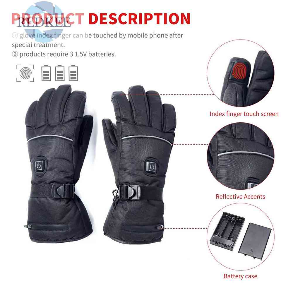 Găng Tay Phủ Toàn Bộ Ngón Tay Dùng Trượt Tuyết &amp; Đạp Xe &amp; Trượt Tuyế