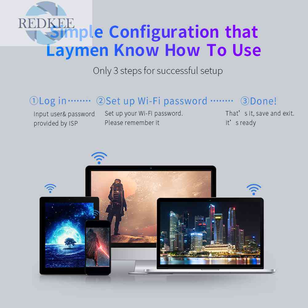 Bộ Định Tuyến WiFi Không Dây Ổn Định Cho Nhà Ở / Văn Phòng