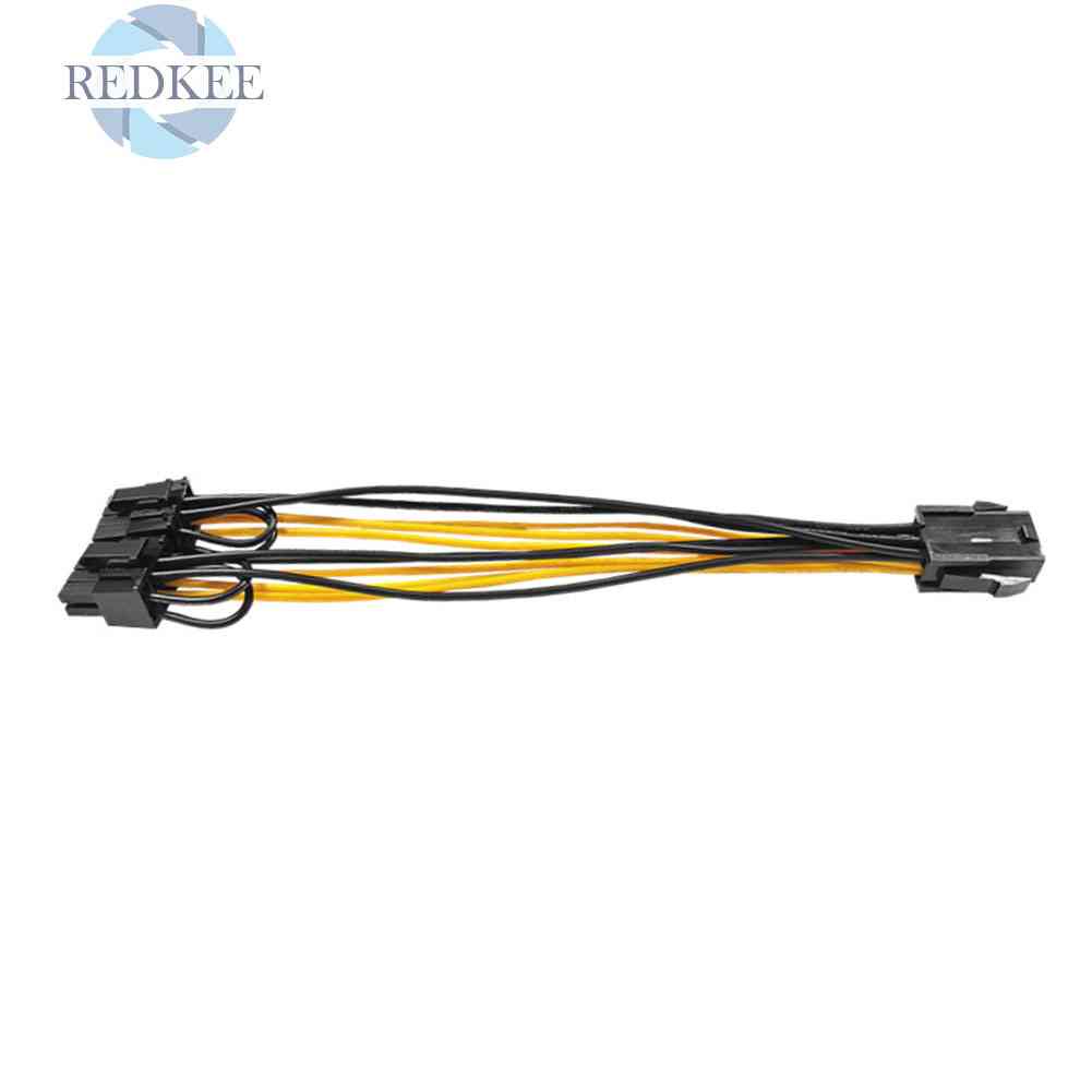 Dây Cáp Nguồn 6Pin Sang 2x8Pin (6 + 2) GPU Cho Card Đồ Họa