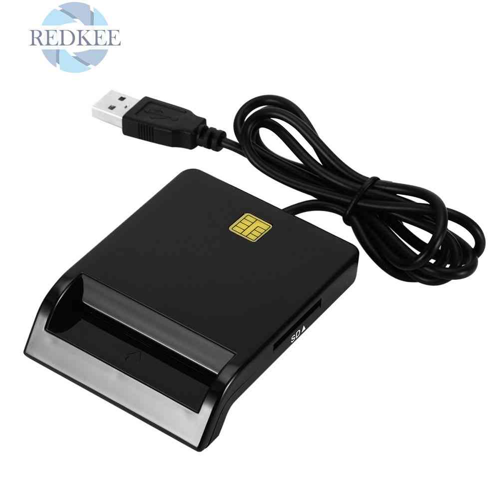 Đầu Đọc Thẻ Thông Minh 608 Cho Ngân Hàng IC ID SIM TF Cho Win 10 8 7