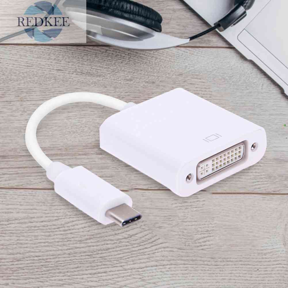 Cáp ChuyểN ĐổI Mở RộNg Type C USB 3.1 Sang DVI 1080P