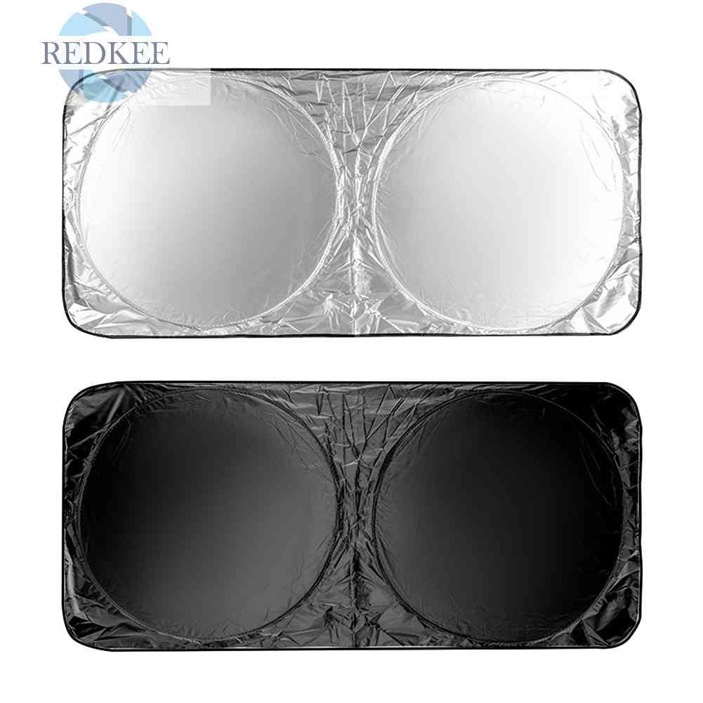 Tấm Che Nắng Cách Nhiệt Gắn Cửa Sổ Xe Hơi Tiện Dụng