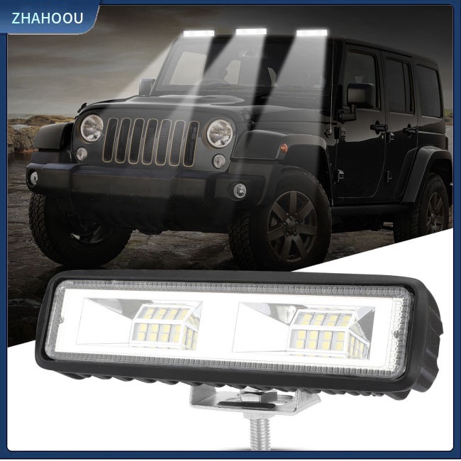 ☃Phụ Kiện Trang Trí Nhà Cửa Độc Đáo Sáng Tạo☃ Set 2 Đèn Led Sương Mù 6 Inch 60w 6000k Chuyên Dụng Cho Xe Tải 4wd