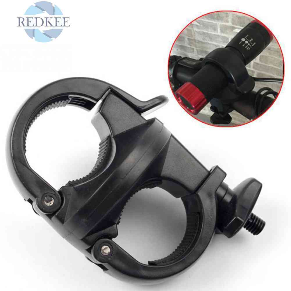 Đèn Pin Gắn Tay Lái Xe Đạp Xoay 360 Độ