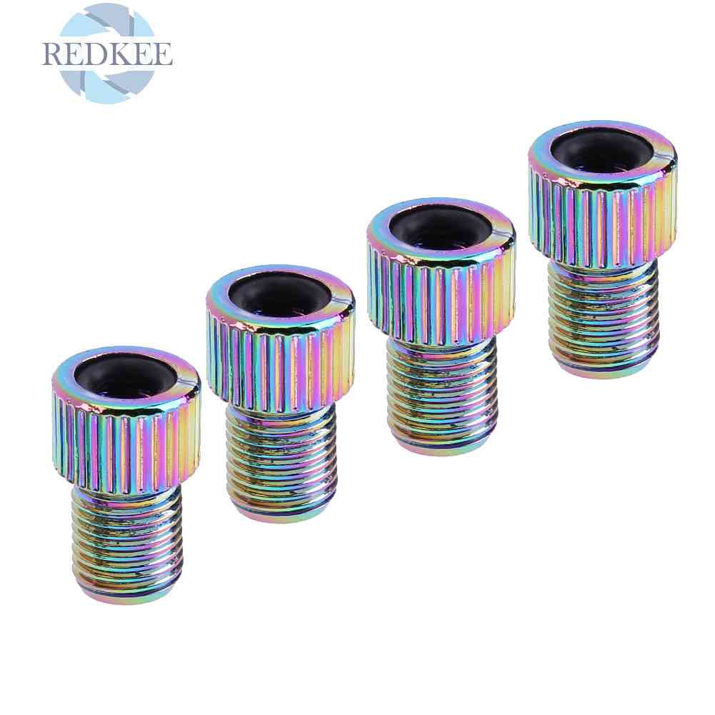 Set 4 Đầu Nối Van Bánh Xe Đạp