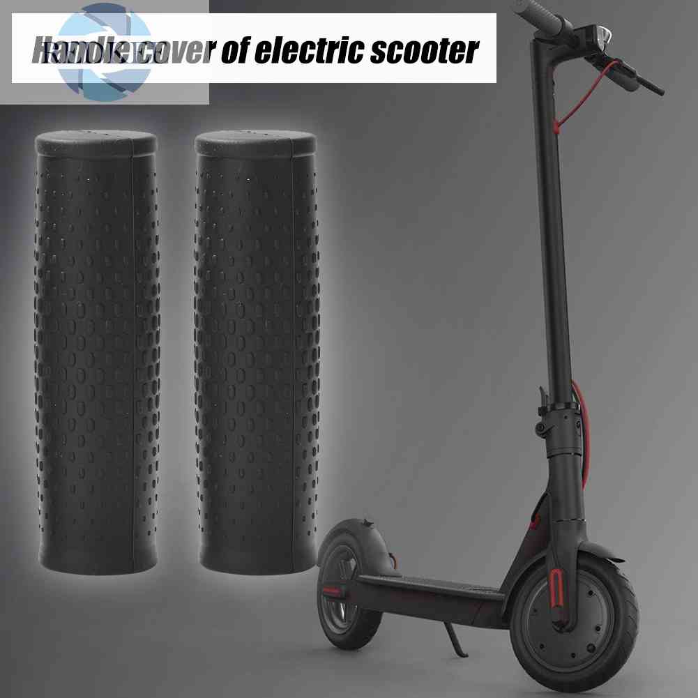 1 Cặp Vỏ Bọc Tay Lái Xe Máy Điện Xiaomi Mi M365 Bằng Cao Su