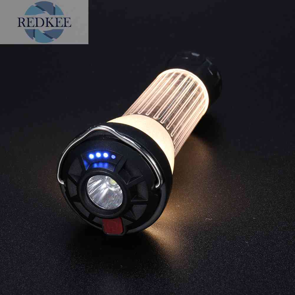 Đèn Pin Cắm Trại 100LM Cổng Sạc USB Loại C