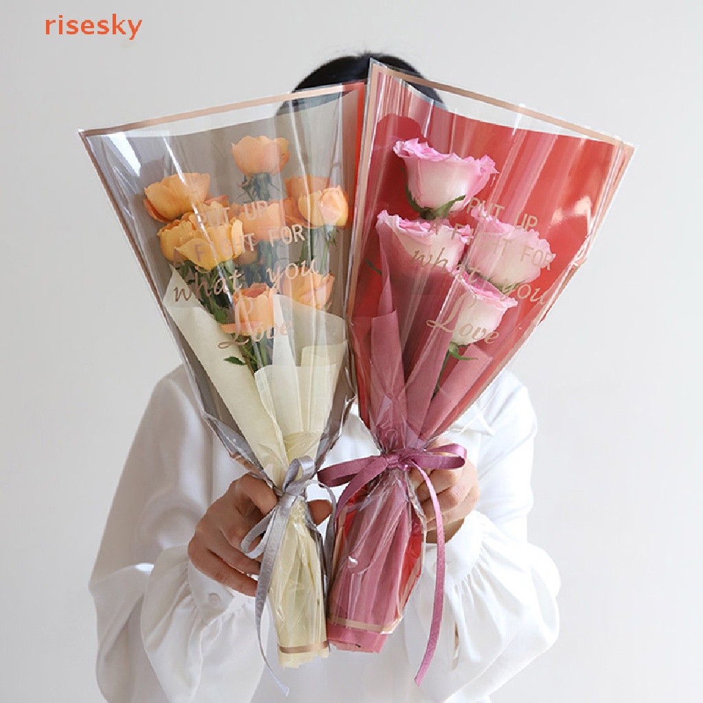 Set 50 Giấy Gói Hoa Hồng Làm Quà Cưới Mới