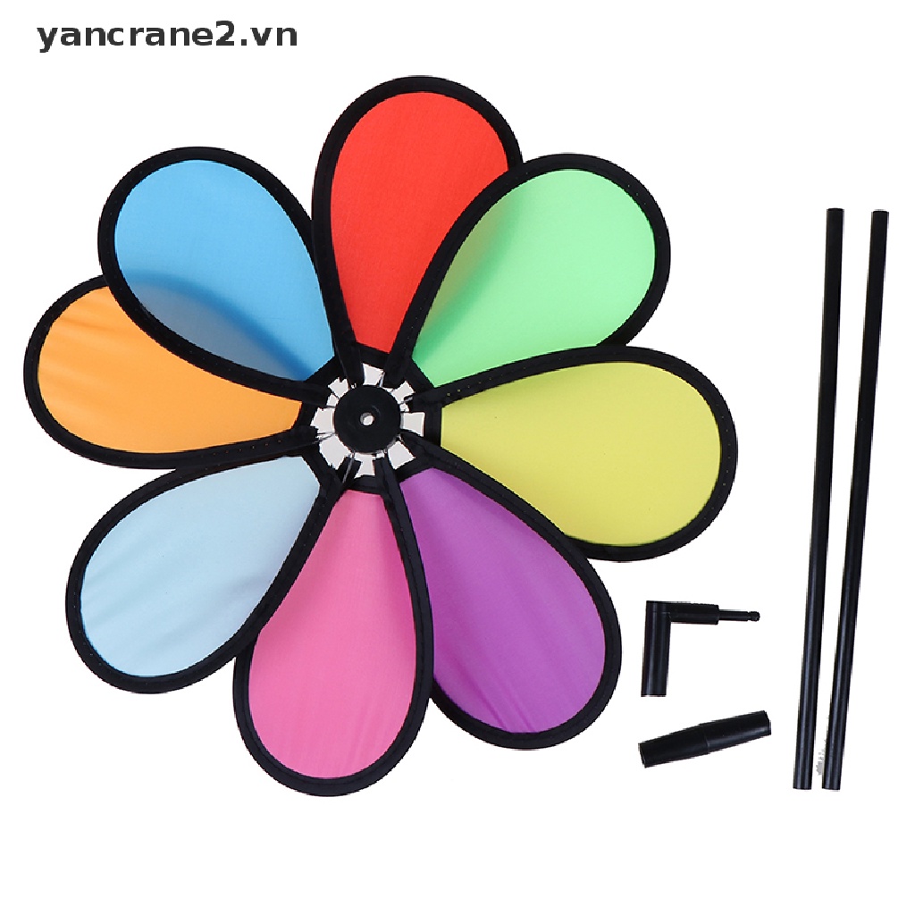 {YAN2} Chong Chóng Gió Trang Trí Sân Vườn Ngoài Trời Đầy Màu Sắc Dazy Hoa Dazy Dây Điện {yancrane2.vn}} {yancrane2.vn}
