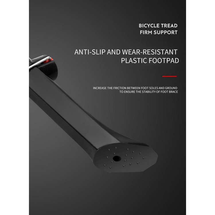 Chân Chống Xe Đạp 36-41cm MOSOWORLD Chất Lượng Cao