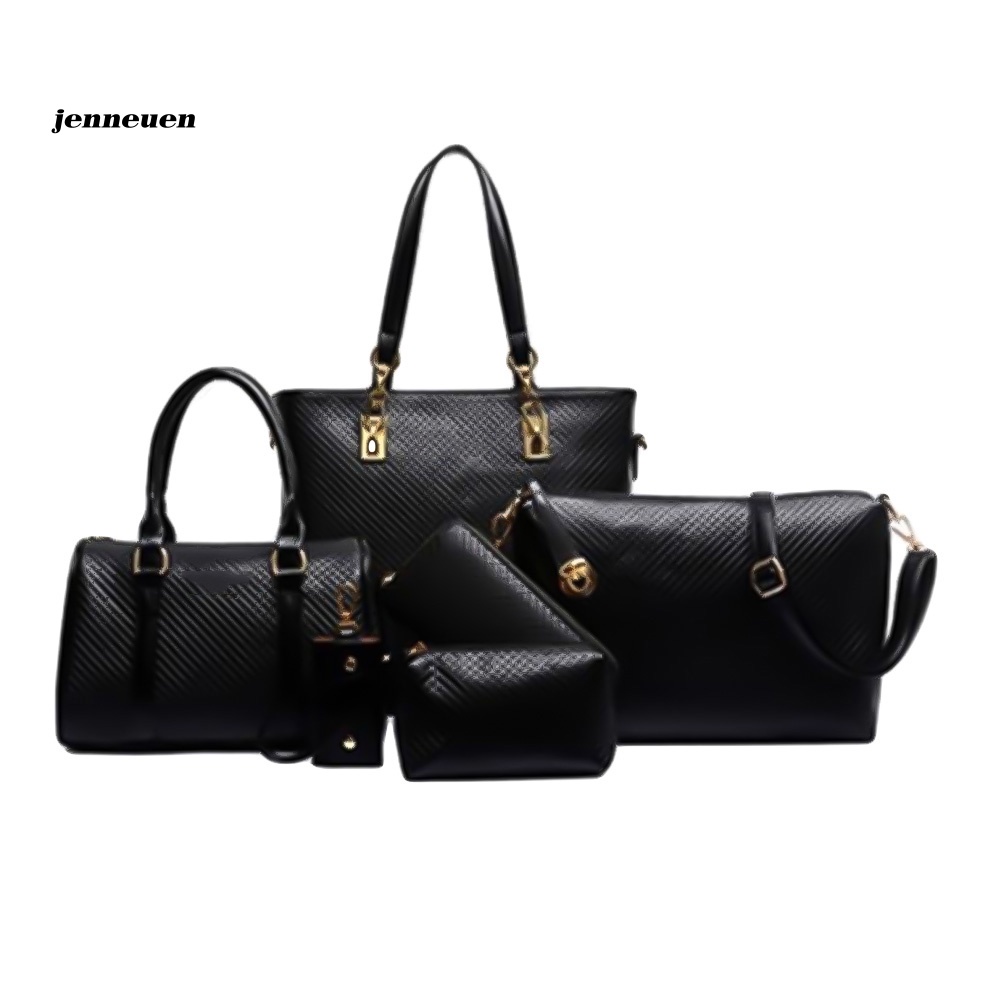 Set 6 Túi Xách + Ví Giả Da Thời Trang Nữ