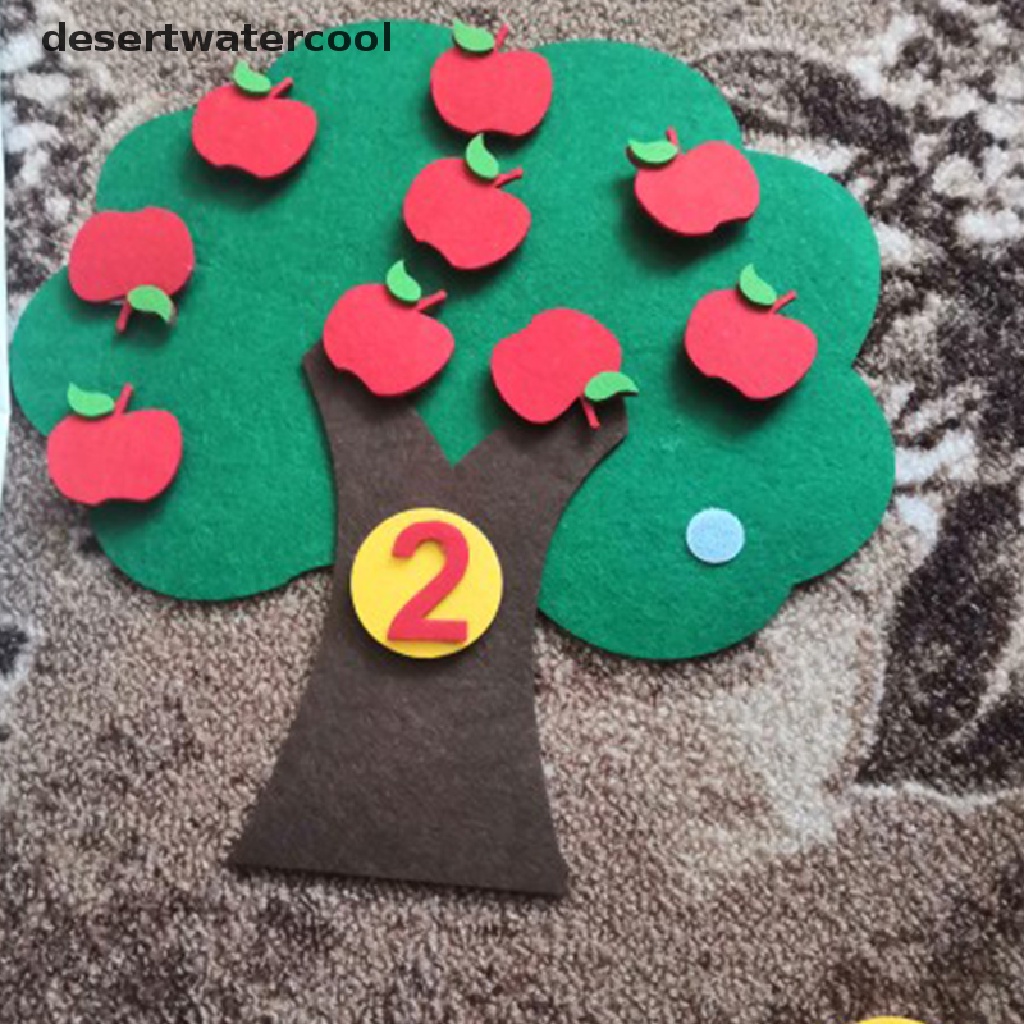 Cây Táo Giải Đố Bằng Vải Không Dệt Đồ Chơi Cho Bé