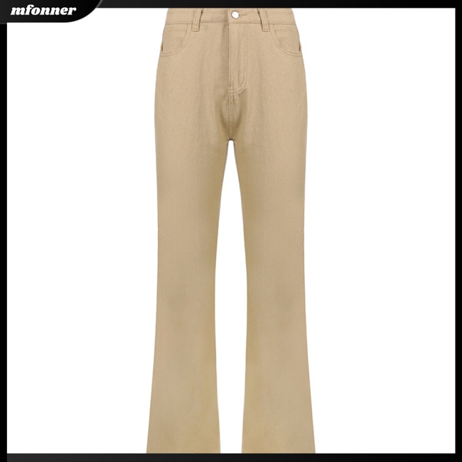 Quần Jeans Dài Ống Loe Thời Trang Dành Cho Nữ