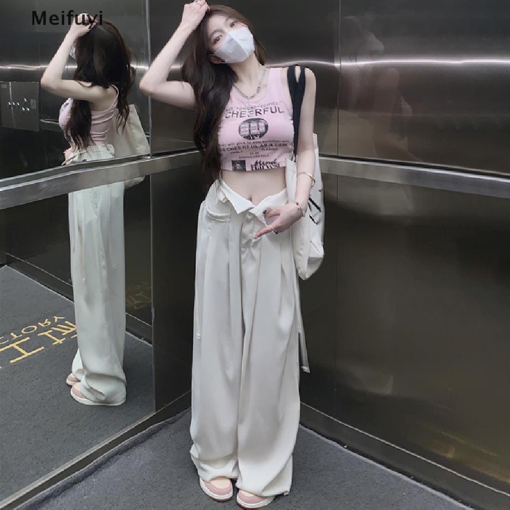 Quần Baggy Y2k Phối Túi Phong Cách Vintage Mỹ