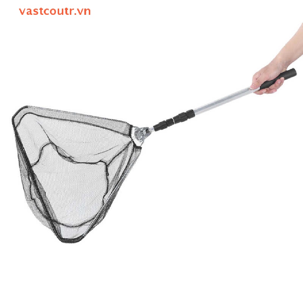 Lưới Bắt Cá Bằng Hợp Kim Nhôm 150CM Có Thể Gấp Gọn Tiện Dụng