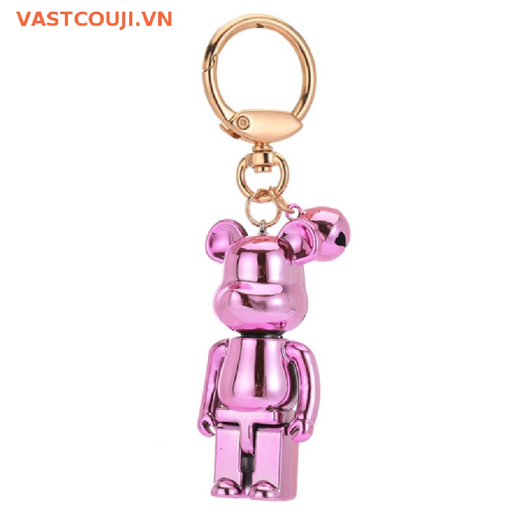Móc Chìa Khóa Hình Gấu Bông VASTJI Nhiều Màu Sắc Sáng Tạo