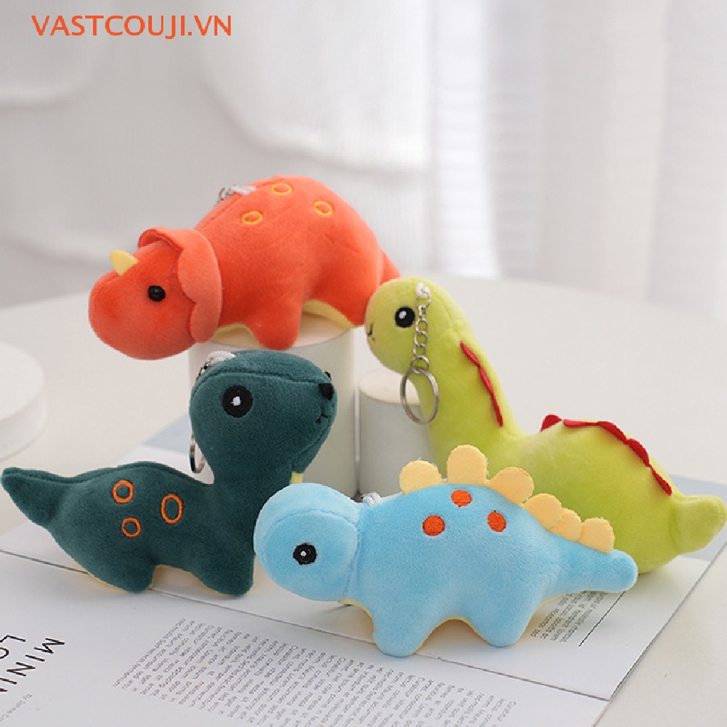 Móc Khóa Khủng Long Nhồi Bông Dễ Thương