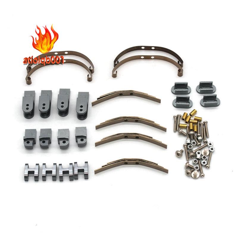 Bộ Lò Xo Hấp Thụ Sốc Bằng Kim Loại Cho Xe Điều Khiển Từ Xa WPL B14 B24 B16 B36 C14 C24 4X4 6X6 1 / 16