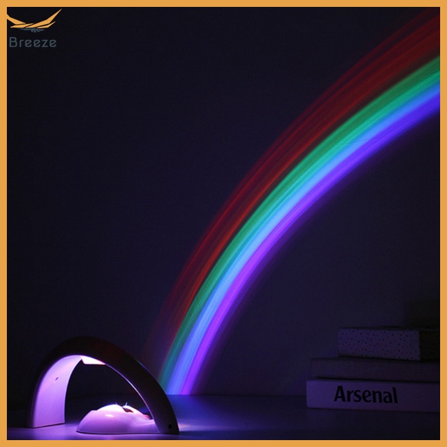 Đèn Led Chiếu Cầu Vồng 3 Chế Độ Sáng Ban Đêm Cho Phòng Ngủ Trẻ Em